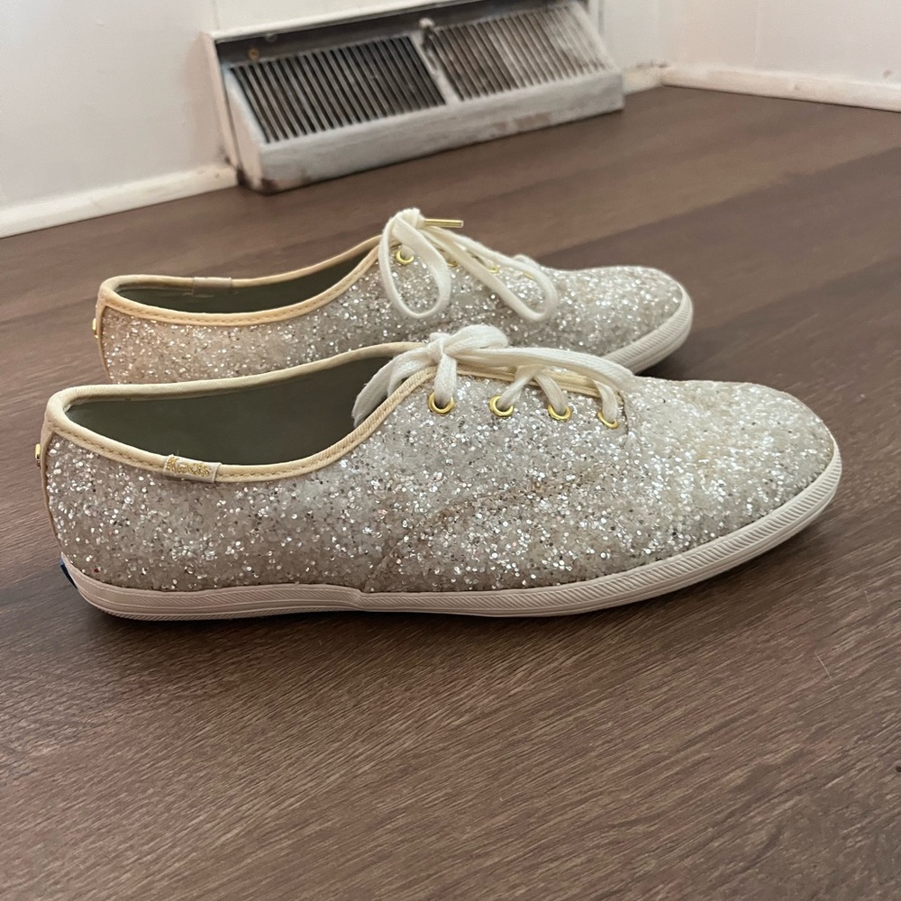Kate Spade Glitter Keds